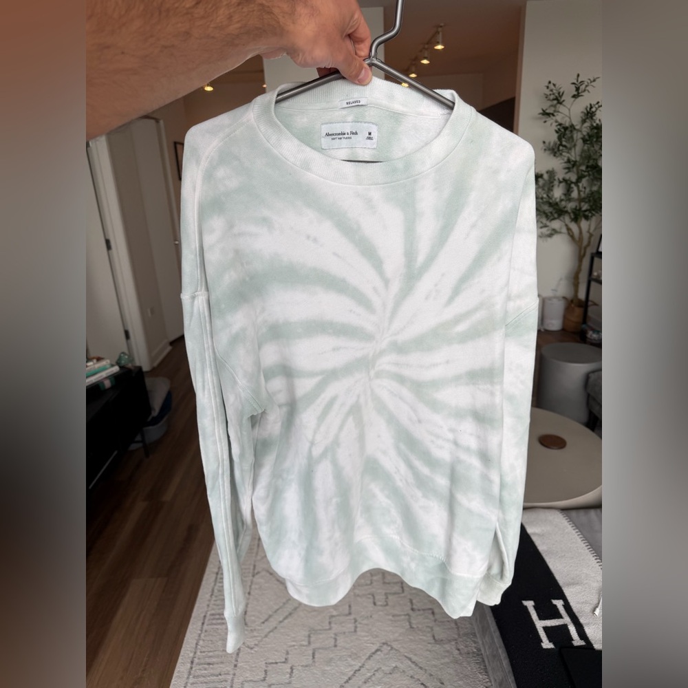 Abercrombie & Fitch Mint Swirl Sweatshirt